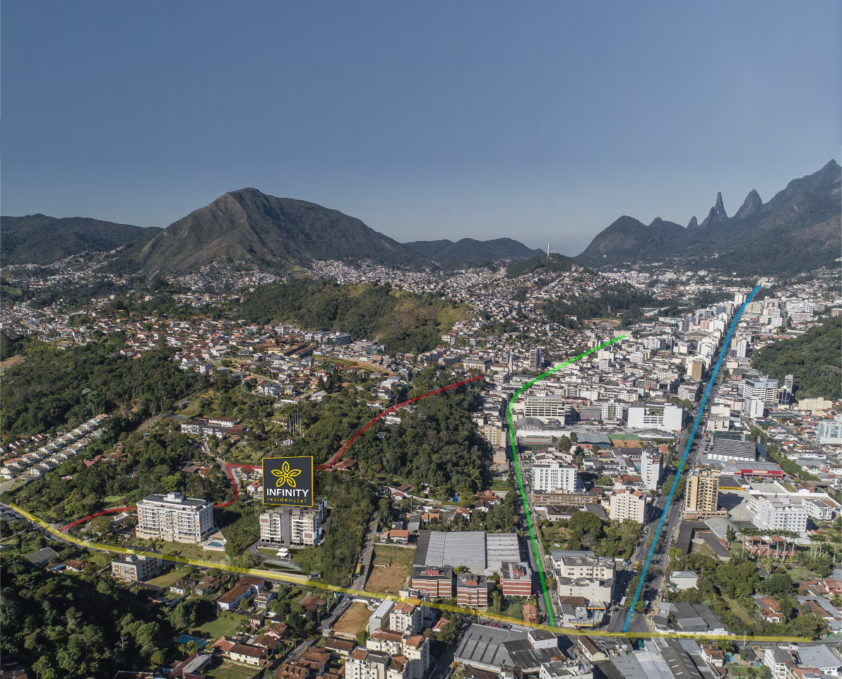 Imagem da região que o Infinity Residencial fica situado.